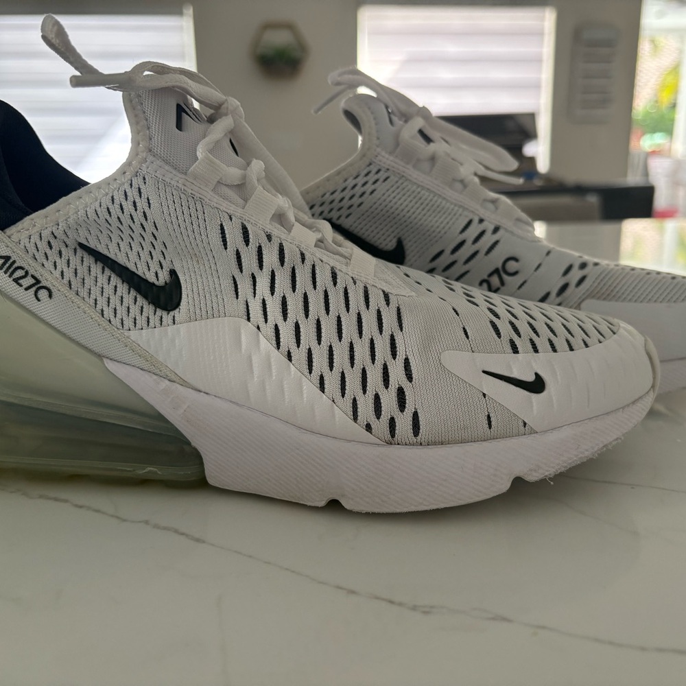 Nike Air Max 270 White Black Sneakers